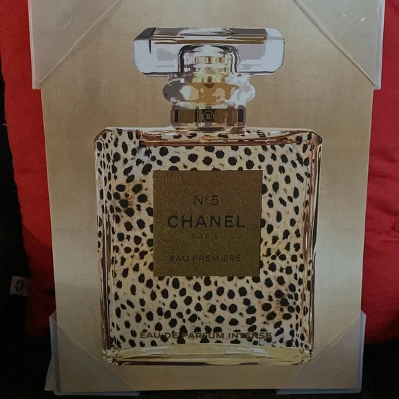Chanel perfume bottle lux wall canvas art 11x14 picture - Picture 2 of 4